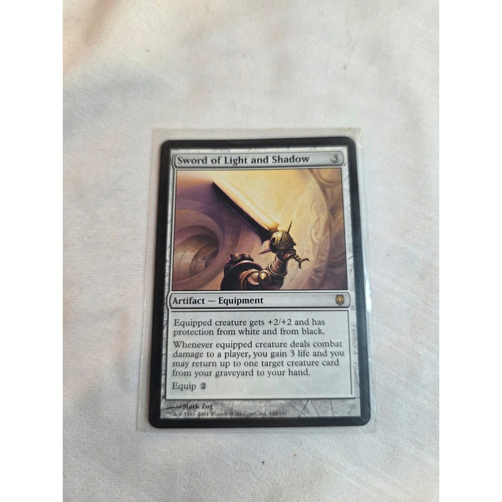 Magic The Gathering Sword of Light and Shadow Darksteel Rare MTG Card 149/165